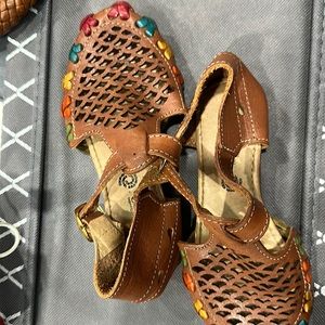 Beautiful Handmade Huarache Sandals for girls